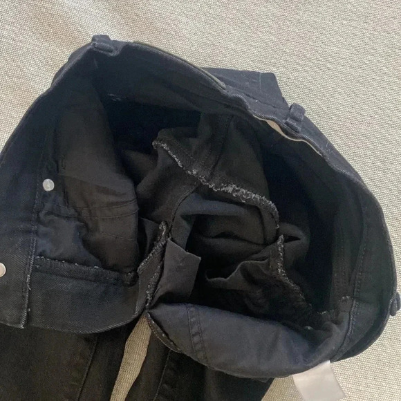 Everlane Mid-Rise Ankle Skinny Jeans Cotton Black Size 25 - Picture 12 of 12